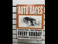 BUY AUTO RACES MEMORBILIA 2026 ALUMINUM SIGN, i-44autoauction