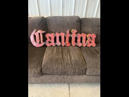 2024 Cantina Metal Sign